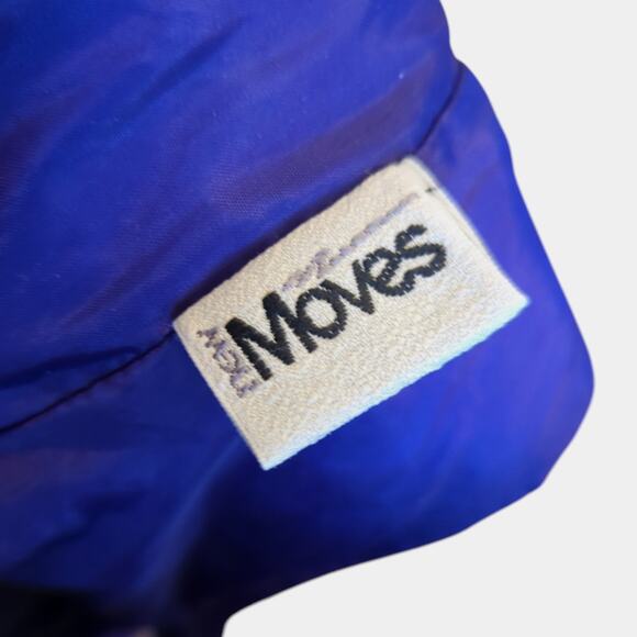 NEW MOVES Vintage Purple Bib Snow Pants Adjustable Kids Size 10 - Picture 11 of 12